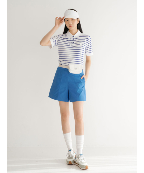 NITINA(ニティナ)の「ベーシックステッチショートパンツBL(その他パンツ・レディース・ブルー・SMALL/MEDIUM)」の6枚目の写真
