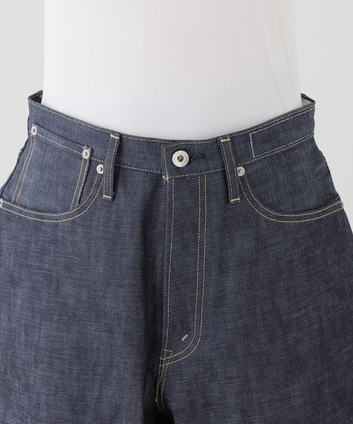 KURO（クロ）の「KURO STRUCTURE SHORT 964244：デニムパンツ（その他パンツ・レディース・ネイビー・27/29）」の7枚目の写真