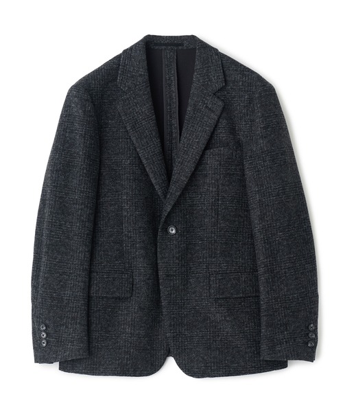 MEN'S BIGI(メンズビギ)の「Lanificio Romaウールジャージライクジャケット(テーラードジャケット・メンズ・チャコールグレー/ブラウン/ネイビー・01/02/03/04)」の11枚目の写真