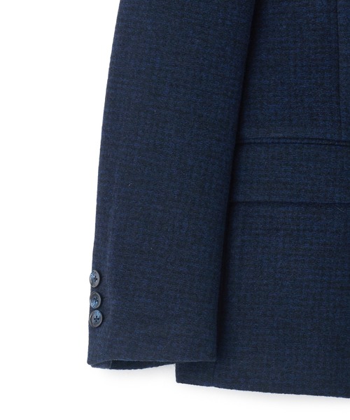 MEN'S BIGI(メンズビギ)の「Lanificio Romaウールジャージライクジャケット(テーラードジャケット・メンズ・チャコールグレー/ブラウン/ネイビー・01/02/03/04)」の17枚目の写真