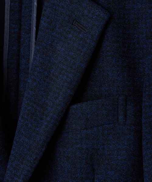 MEN'S BIGI(メンズビギ)の「Lanificio Romaウールジャージライクジャケット(テーラードジャケット・メンズ・チャコールグレー/ブラウン/ネイビー・01/02/03/04)」の13枚目の写真