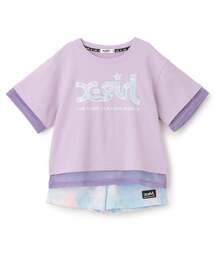X-girl Stages(�G�b�N�X�K�[���X�e�[�W�X)�̃��b�V�����S����T�V���c+�����V���[�g�p���c �Z�b�g(�A���T���u��)