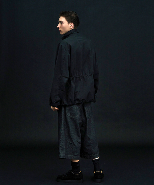 bal(バル)の「bal × WISM 別注 LOOSE FIT 5P DENIM SHORT2(その他パンツ・メンズ・ブラック/カーキ・2/3)」の14枚目の写真