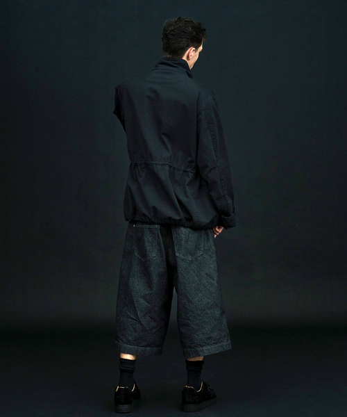 bal(バル)の「bal × WISM 別注 LOOSE FIT 5P DENIM SHORT2(その他パンツ・メンズ・ブラック/カーキ・2/3)」の15枚目の写真