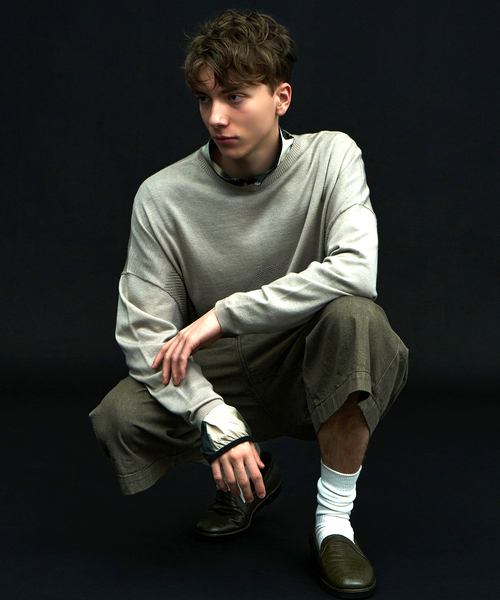 bal(バル)の「bal × WISM 別注 LOOSE FIT 5P DENIM SHORT2(その他パンツ・メンズ・ブラック/カーキ・2/3)」の17枚目の写真