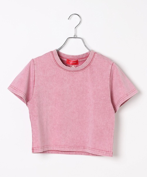 repipi armario(レピピ アルマリオ)の「SimpleチビTee(Tシャツ/カットソー・キッズ・ピンク系その他/ブラック系その他/ブラック/オフホワイト・SMALL/MEDIUM/LARGE)」の4枚目の写真