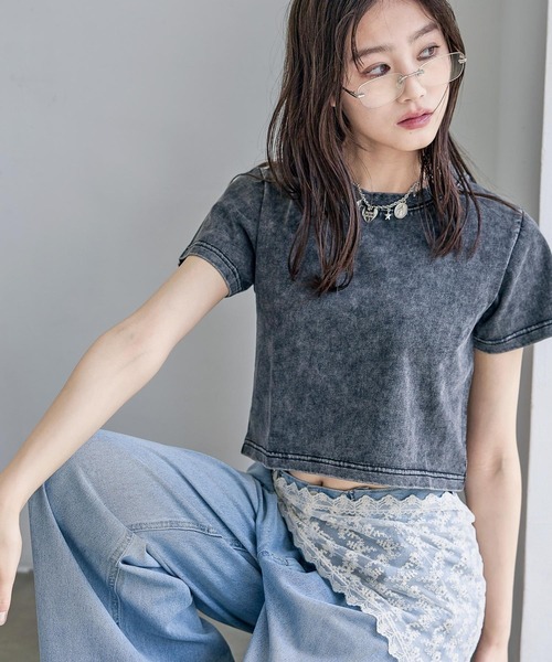 repipi armario(レピピ アルマリオ)の「SimpleチビTee(Tシャツ/カットソー・キッズ・ピンク系その他/ブラック系その他/ブラック/オフホワイト・SMALL/MEDIUM/LARGE)」の13枚目の写真