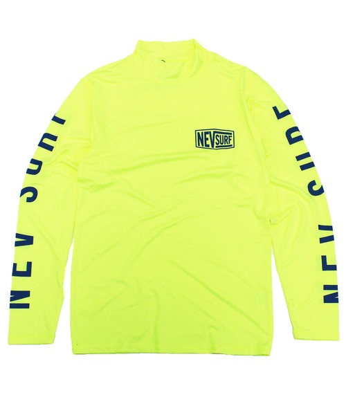 NEV（ネブ）の「メンズ ラッシュガード 水着 半袖 プリント ロゴ バックプリント ネブサーフ NEV（Tシャツ/カットソー・メンズ・ブラック/イエロー系その他/イエロー/ネイビー/オレンジ/オフホワイト/オレンジ系その他/チャコールグレー・L/M/XL）」の21枚目の写真