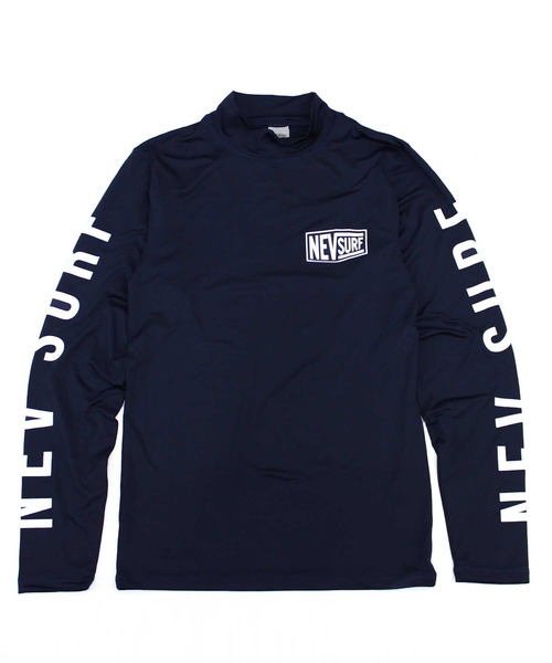 NEV（ネブ）の「メンズ ラッシュガード 水着 半袖 プリント ロゴ バックプリント ネブサーフ NEV（Tシャツ/カットソー・メンズ・ブラック/イエロー系その他/イエロー/ネイビー/オレンジ/オフホワイト/オレンジ系その他/チャコールグレー・L/M/XL）」の18枚目の写真