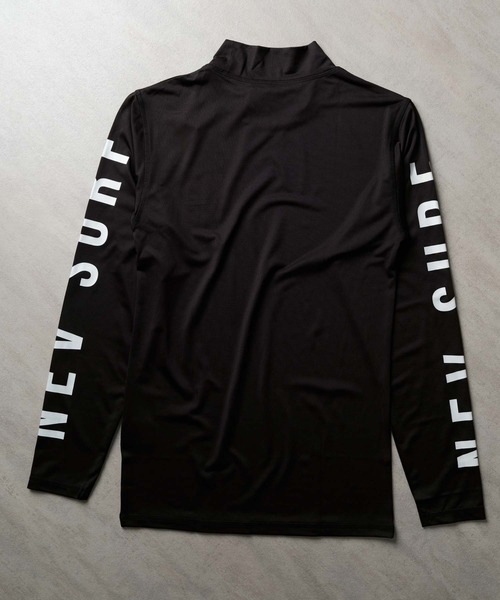 NEV（ネブ）の「メンズ ラッシュガード 水着 半袖 プリント ロゴ バックプリント ネブサーフ NEV（Tシャツ/カットソー・メンズ・ブラック/イエロー系その他/イエロー/ネイビー/オレンジ/オフホワイト/オレンジ系その他/チャコールグレー・L/M/XL）」の15枚目の写真