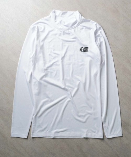 NEV（ネブ）の「メンズ ラッシュガード 水着 半袖 プリント ロゴ バックプリント ネブサーフ NEV（Tシャツ/カットソー・メンズ・ブラック/イエロー系その他/イエロー/ネイビー/オレンジ/オフホワイト/オレンジ系その他/チャコールグレー・L/M/XL）」の14枚目の写真