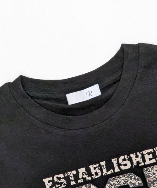 Riff(リフ)の「レオパード柄ナンバープリントTシャツ(Tシャツ/カットソー・レディース・ブラック/ホワイト・FREE)」の19枚目の写真
