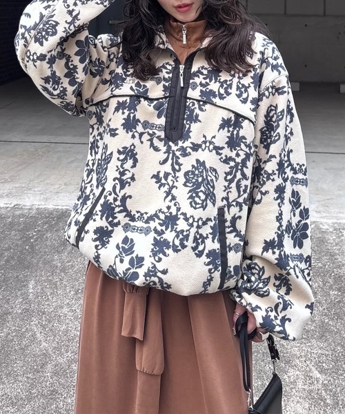 Ameri(アメリ)の「HALF ZIP FLEECE TOPS(スウェット・レディース・マルチ・FREE)」の19枚目の写真