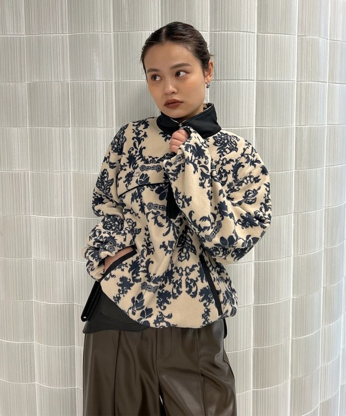 Ameri(アメリ)の「HALF ZIP FLEECE TOPS(スウェット・レディース・マルチ・FREE)」の21枚目の写真