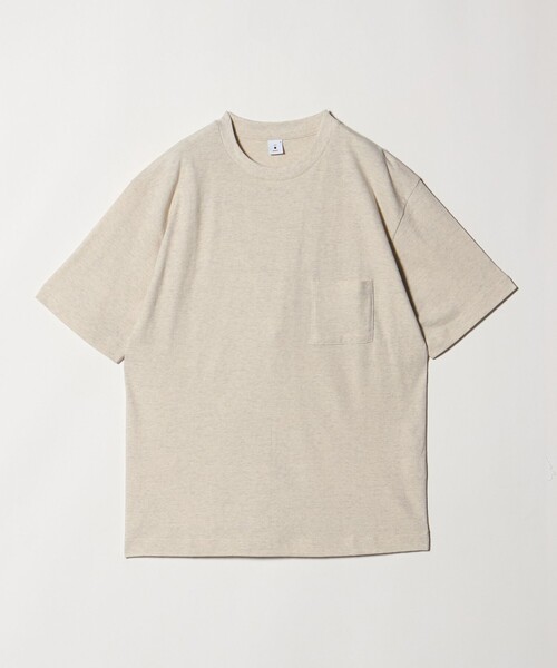 mocT(モクティー)の「<mocT>モク ポケットTシャツ(Tシャツ/カットソー・メンズ・ダークグレー/ナチュラル・L/M)」の2枚目の写真