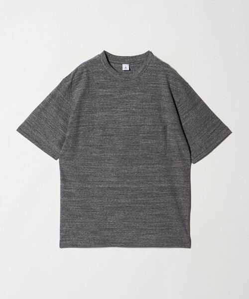 mocT(モクティー)の「<mocT>モク ポケットTシャツ(Tシャツ/カットソー・メンズ・ダークグレー/ナチュラル・L/M)」の1枚目の写真