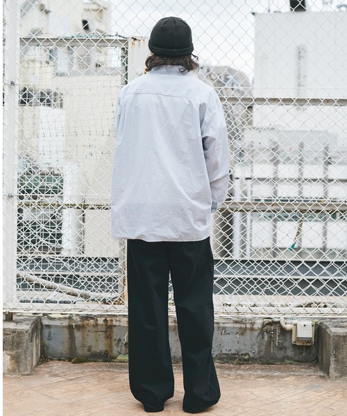 CONZ（コンズ）の「L/S SHIRT（シャツ/ブラウス・メンズ・ライトグレー/オレンジ/グリーン/ライトブルー・1/2）」の16枚目の写真