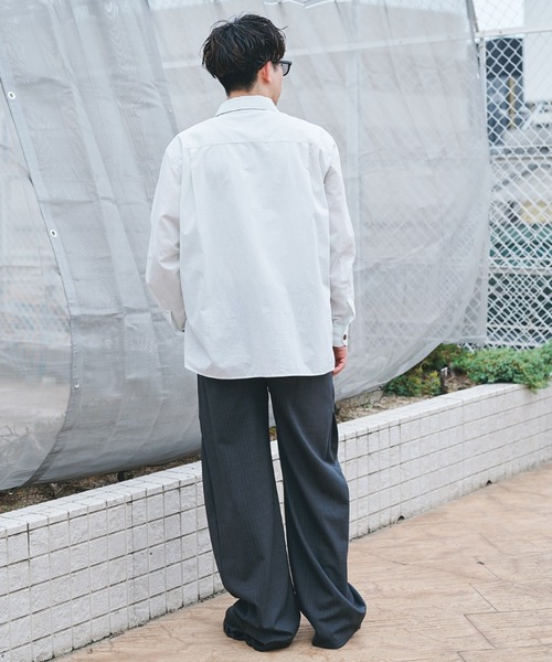 CONZ（コンズ）の「L/S SHIRT（シャツ/ブラウス・メンズ・ライトグレー/オレンジ/グリーン/ライトブルー・1/2）」の20枚目の写真