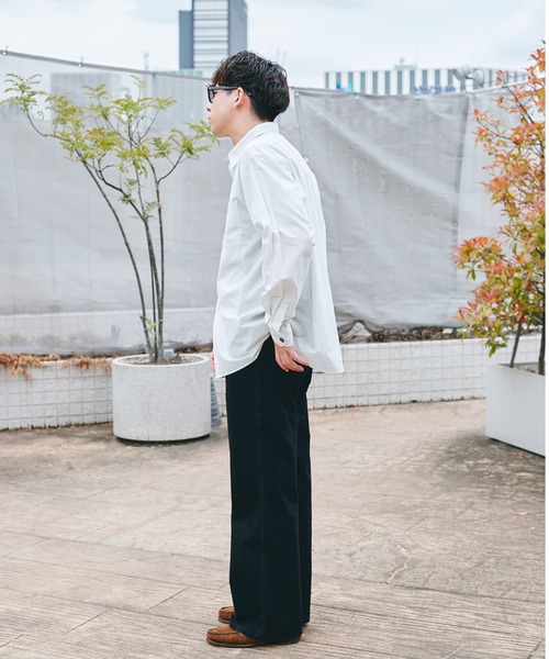 CONZ（コンズ）の「L/S SHIRT（シャツ/ブラウス・メンズ・ライトグレー/オレンジ/グリーン/ライトブルー・1/2）」の5枚目の写真
