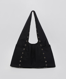 Eyelet shoulder bag(Black)_OVBSM26151BLK