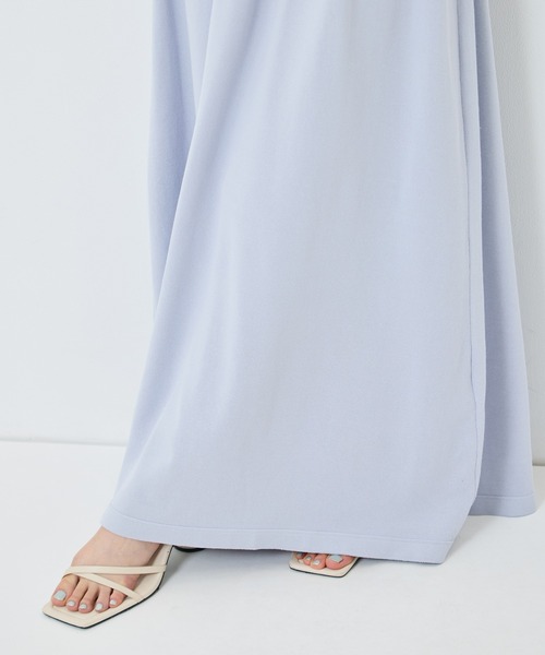 STUDIOUS（ステュディオス）の「【STUDIOUS/ステュディオス】Sailor Collar Knit Dress/セイラ―カラーニットドレス/ウォッシャブル（ワンピース・レディース・サックスブルー/ブラック・2/1）」の17枚目の写真
