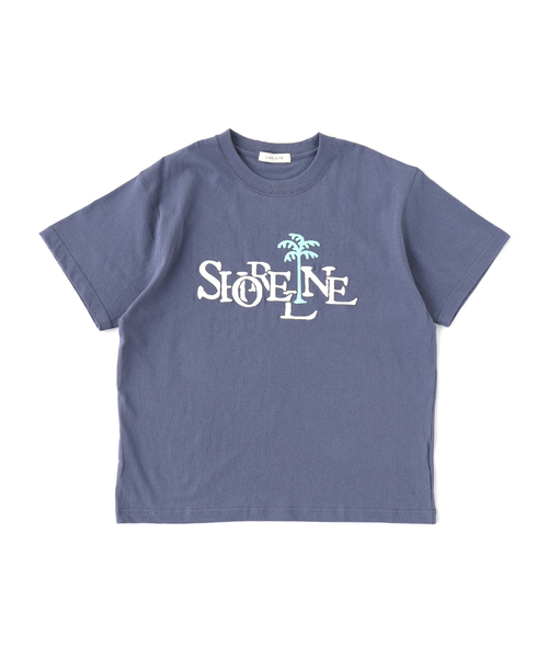 B.C STOCK(ベーセーストック)の「Tropical Embroidery Tシャツ(Tシャツ/カットソー・メンズ・ホワイト/ブラック系その他/ネイビー・LARGE/MEDIUM)」の3枚目の写真