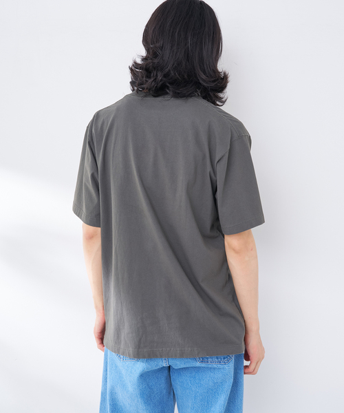 B.C STOCK(ベーセーストック)の「Tropical Embroidery Tシャツ(Tシャツ/カットソー・メンズ・ホワイト/ブラック系その他/ネイビー・LARGE/MEDIUM)」の17枚目の写真