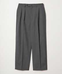 ＜Steven Alan＞ TW ストライプ イン ツープリーツ ドレス トラウザーズ II