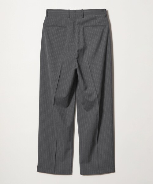 Steven Alan(スティーブンアラン)の「<Steven Alan> TW ストライプ イン ツープリーツ ドレス トラウザーズ II(スラックス・メンズ・グレー・XL/L/M/S)」の2枚目の写真