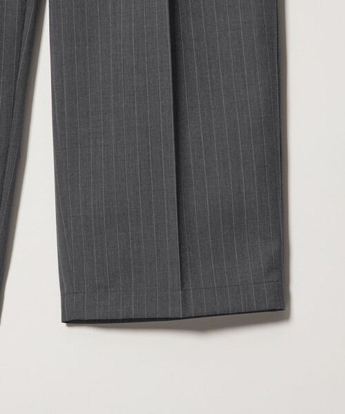 Steven Alan(スティーブンアラン)の「<Steven Alan> TW ストライプ イン ツープリーツ ドレス トラウザーズ II(スラックス・メンズ・グレー・XL/L/M/S)」の7枚目の写真