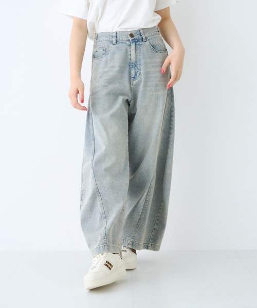 LOVETOXIC（ラブトキシック）の「【LTXC/接触冷感】バルーンデニムパンツ（デニムパンツ・キッズ・ブルー/グレー/サックスブルー・S:140cm/L:160cm/M:150cm/130cm）」の12枚目の写真
