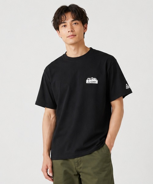 GERRY(ジェリー)の「GERRY ジェリー メンズ半袖Tシャツ デザインロゴ バックプリント(Tシャツ/カットソー・メンズ・アッシュグレー/ブラック/ホワイト・M/L/XL)」の17枚目の写真