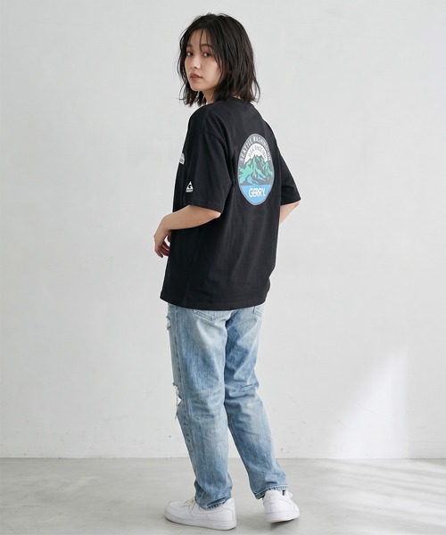 GERRY(ジェリー)の「GERRY ジェリー メンズ半袖Tシャツ デザインロゴ バックプリント(Tシャツ/カットソー・メンズ・アッシュグレー/ブラック/ホワイト・M/L/XL)」の20枚目の写真