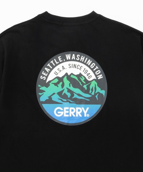 GERRY(ジェリー)の「GERRY ジェリー メンズ半袖Tシャツ デザインロゴ バックプリント(Tシャツ/カットソー・メンズ・アッシュグレー/ブラック/ホワイト・M/L/XL)」の8枚目の写真