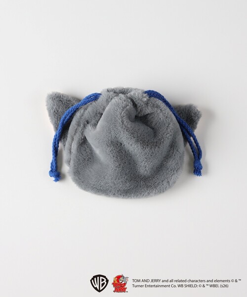 Right-on(ライトオン)の「【トムとジェリー】刺繍巾着(その他・レディース・ライトグレー系/ベージュ系/グレー系・99)」の7枚目の写真