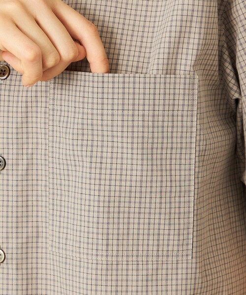 MACKINTOSH PHILOSOPHY(マッキントッシュ フィロソフィー)の「GREY LABEL チェックショートスリーブシャツ(シャツ/ブラウス・レディース・ブラック/ベージュ系その他・2/6)」の9枚目の写真