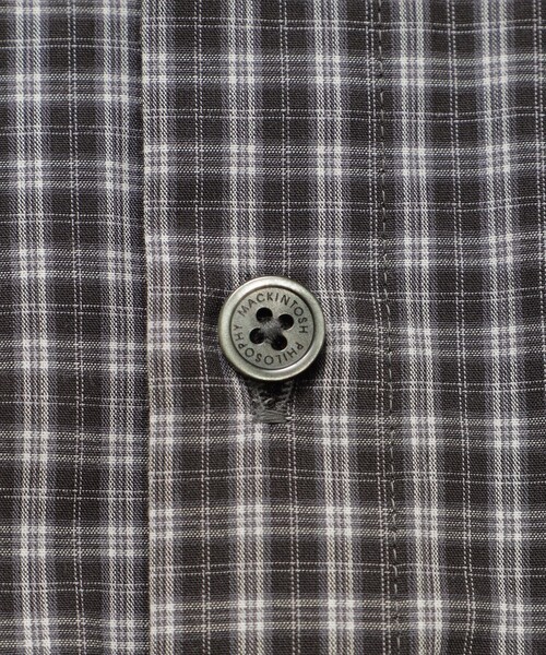 MACKINTOSH PHILOSOPHY(マッキントッシュ フィロソフィー)の「GREY LABEL チェックショートスリーブシャツ(シャツ/ブラウス・レディース・ブラック/ベージュ系その他・2/6)」の10枚目の写真