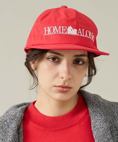 JACKSON MATISSE(ジャクソンマティス)の「【JACKSON MATISSE/ジャクソンマティス】HOME ALONE/ホームアローン//JZ26AW007(キャップ・メンズ・ブラック/レッド・フリー)」の2枚目の写真