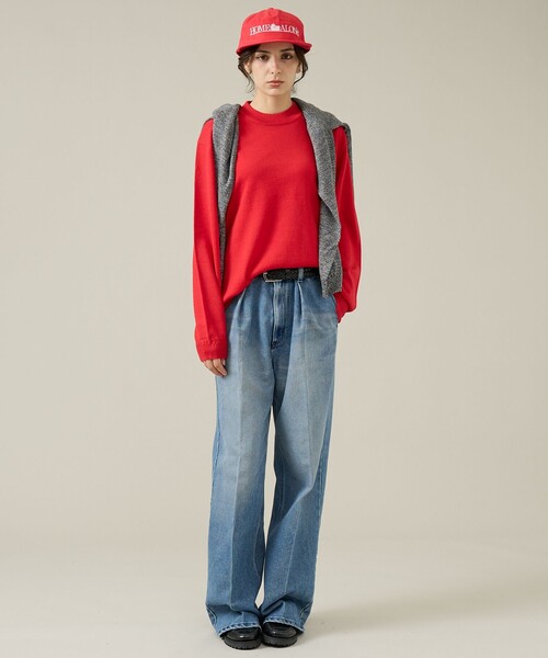 JACKSON MATISSE(ジャクソンマティス)の「【JACKSON MATISSE/ジャクソンマティス】HOME ALONE/ホームアローン//JZ26AW007(キャップ・メンズ・ブラック/レッド・フリー)」の10枚目の写真