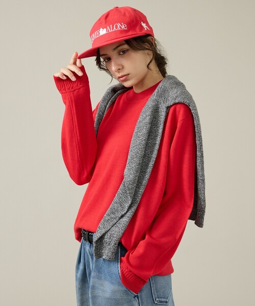 JACKSON MATISSE(ジャクソンマティス)の「【JACKSON MATISSE/ジャクソンマティス】HOME ALONE/ホームアローン//JZ26AW007(キャップ・メンズ・ブラック/レッド・フリー)」の8枚目の写真