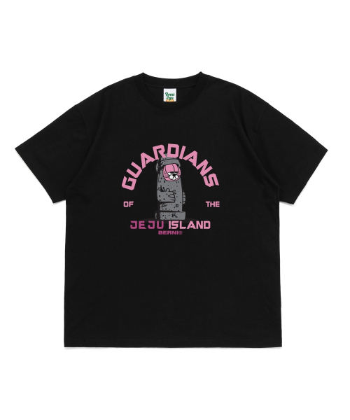 BERNI(ベルニ)の「ジェジュハルバン 半袖Tシャツ (ブラック)(Tシャツ/カットソー・レディース・その他・SMALL/MEDIUM/LARGE/X-LARGE/2XL)」の1枚目の写真