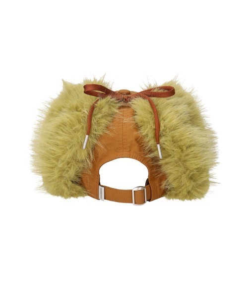 OVERRIDE(オーバーライド)の「OVERRIDE NYLON EARFLAP CAP / オーバーライド(キャップ・レディース・ネイビー/ブラウン/レッド・57~59cm)」の5枚目の写真