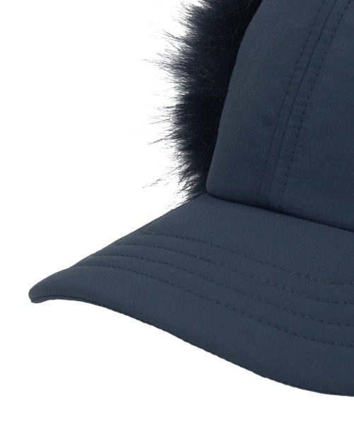 OVERRIDE(オーバーライド)の「OVERRIDE NYLON EARFLAP CAP / オーバーライド(キャップ・レディース・ネイビー/ブラウン/レッド・57~59cm)」の16枚目の写真