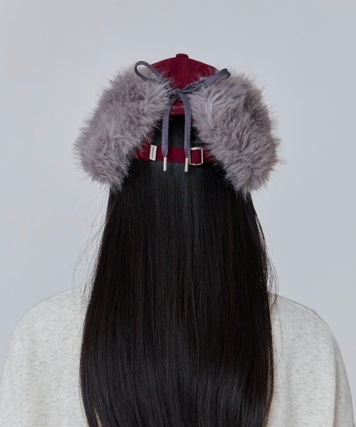 OVERRIDE(オーバーライド)の「OVERRIDE NYLON EARFLAP CAP / オーバーライド(キャップ・レディース・ネイビー/ブラウン/レッド・57~59cm)」の20枚目の写真