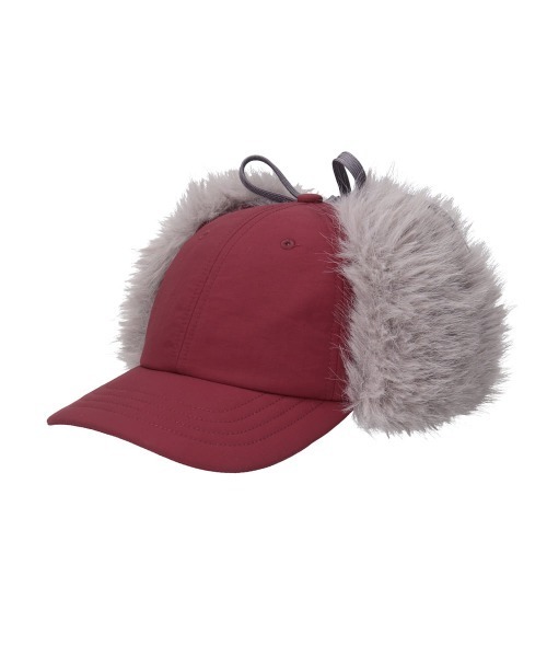 OVERRIDE(オーバーライド)の「OVERRIDE NYLON EARFLAP CAP / オーバーライド(キャップ・レディース・ネイビー/ブラウン/レッド・57~59cm)」の21枚目の写真