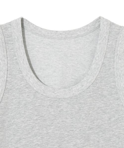 MODE COMMUTER（モードコミューター）の「[MC by HIDETAKA FUKUZONO  COLLECTION] TANK TOP（タンクトップ・メンズ・グレー/サックスブルー/ベージュ・MEDIUM/LARGE）」の11枚目の写真