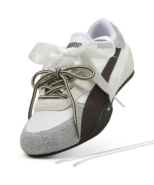 PUMA(プーマ)の「PUMA プーマ ウィメンズ ベラ ミナ スニーカー(スニーカー・レディース・ダークブラウン系2/ミックスグレー・23.0cm/22.0cm/22.5cm/23.5cm/25.0cm/25.5cm/26.0cm/24.0cm/24.5cm)」の16枚目の写真