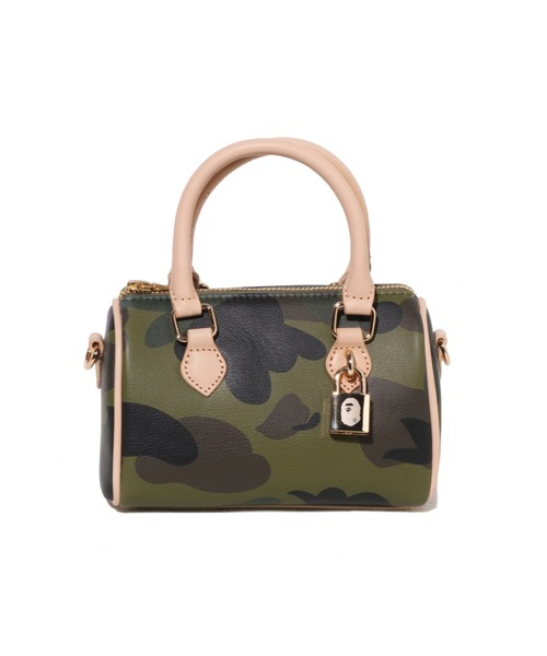 A BATHING APE（アベイシングエイプ）の「1ST CAMO MINI SHOULDER BAG（ショルダーバッグ・レディース・グリーン/ピンク・FREE）」の11枚目の写真