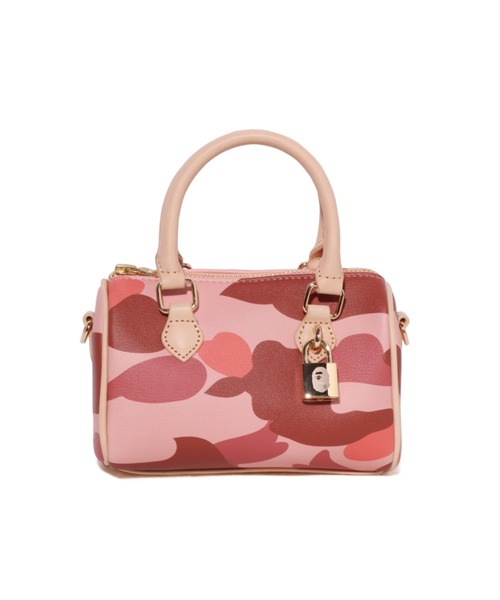 A BATHING APE（アベイシングエイプ）の「1ST CAMO MINI SHOULDER BAG（ショルダーバッグ・レディース・グリーン/ピンク・FREE）」の12枚目の写真
