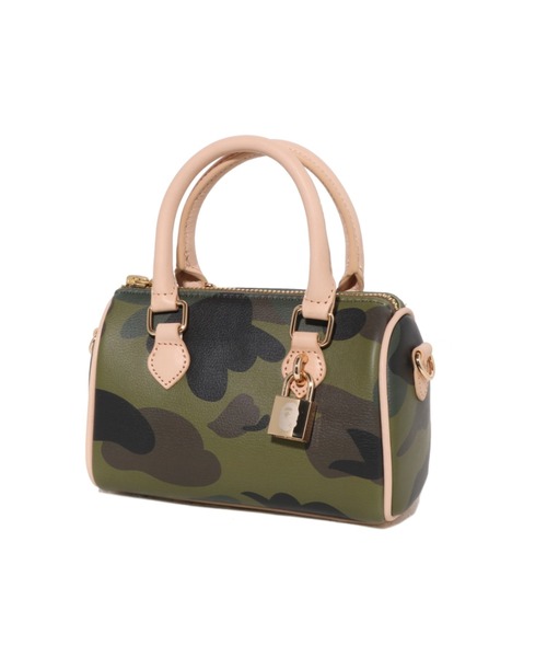 A BATHING APE（アベイシングエイプ）の「1ST CAMO MINI SHOULDER BAG（ショルダーバッグ・レディース・グリーン/ピンク・FREE）」の13枚目の写真